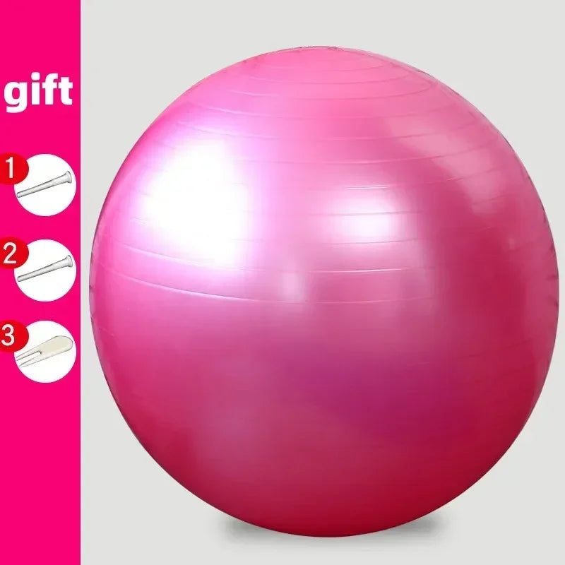 PVC Thickened Frosted Yoga Ball 55cm65cm75CM Yoga Ball Fitness Ball Sports Equipment excercise balance