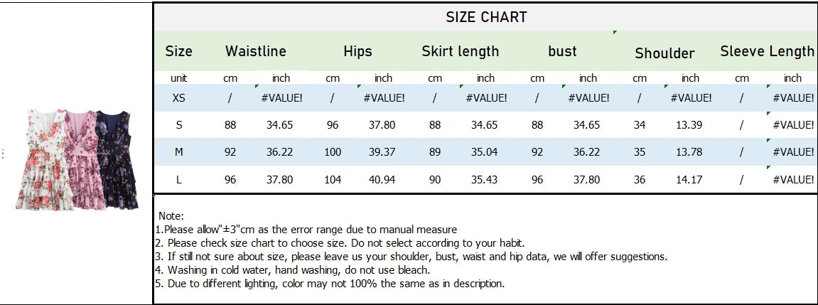New women's clothing European and American style fashionable simple chiffon multi-layer printed sleeveless dress