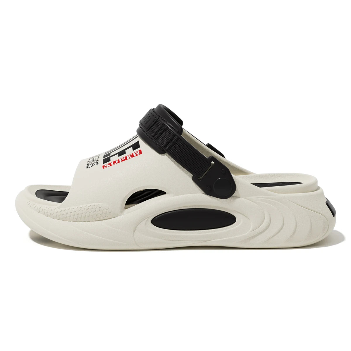 EVA Men Hole Shoes Thick Bottom Height Increase Outdoor Slippers Comfortable Breathable Sports Slippers