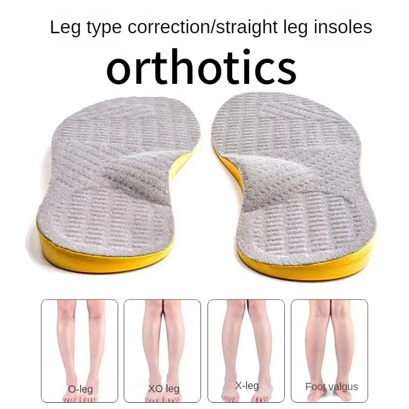2025 Orthotic Insole For Flat Feet Arch Support Orthopedic Shoes Sole Insoles For Feet Men Women O/X Leg Corrected Care Pad