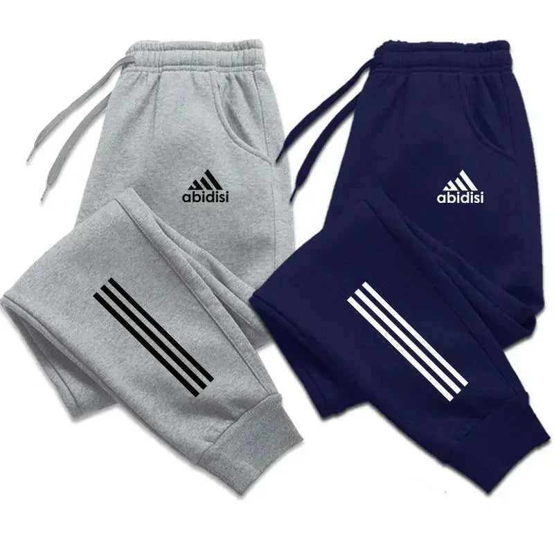 2024 Men's Spring and Autumn Printed Jogging Pants Casual Training Pants Fashion High Quality Fitness Sweatpants