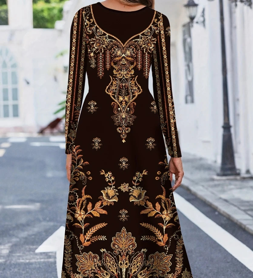 Fashion Elegant Women Dress Loose Casual Dress Women Dress New Temperament