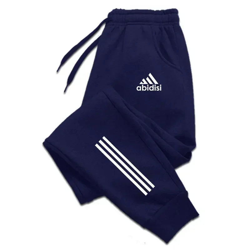 2024 Men's Spring and Autumn Printed Jogging Pants Casual Training Pants Fashion High Quality Fitness Sweatpants