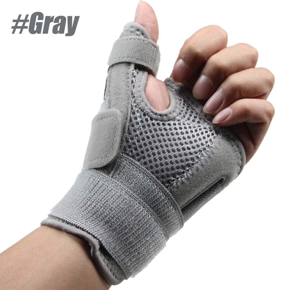 1PC Adjustable Thumb Spica Splint, Thumb Stabilizer Wrist Brace Support for Men and Women Carpal Tunnel arthritis, Tenosynovitis