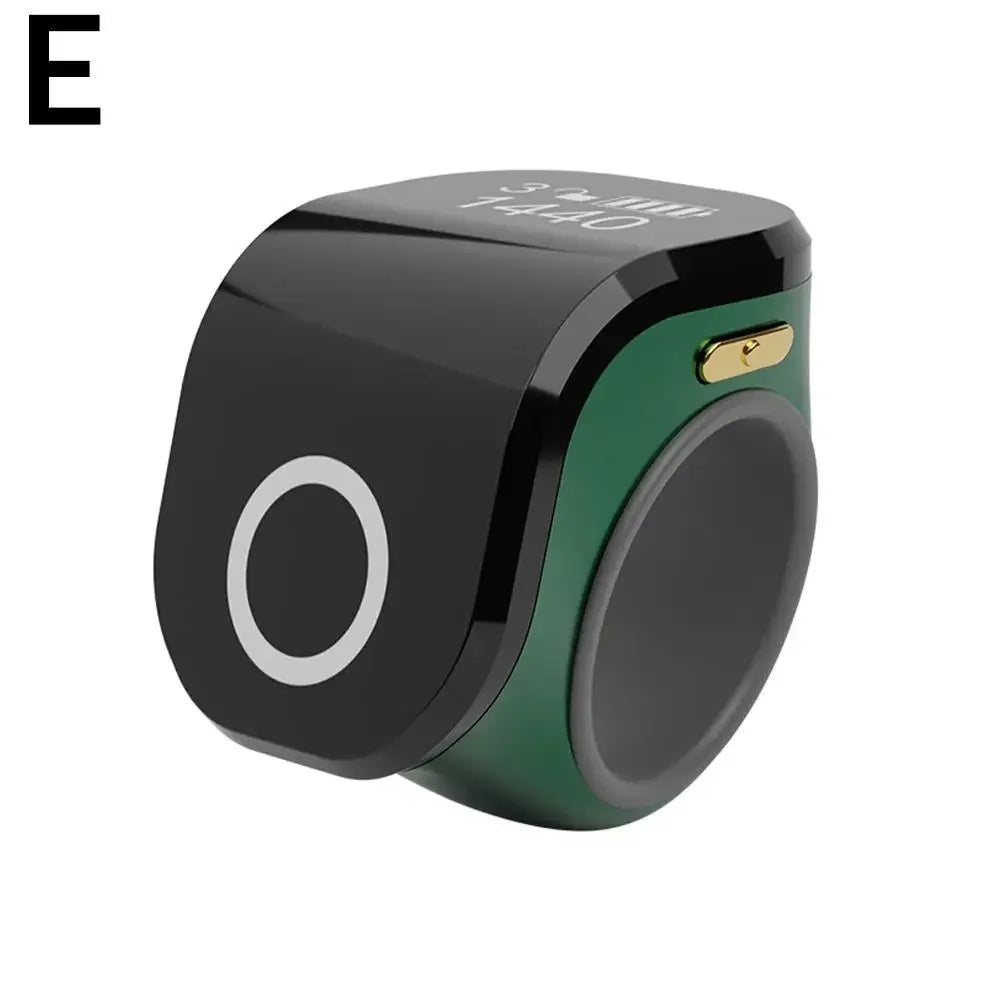 Digital Counter Portable Points Rechargeable Electronic Tally Hand Prayer Counter Waterproof Counter Silents Finger Counter D7v4