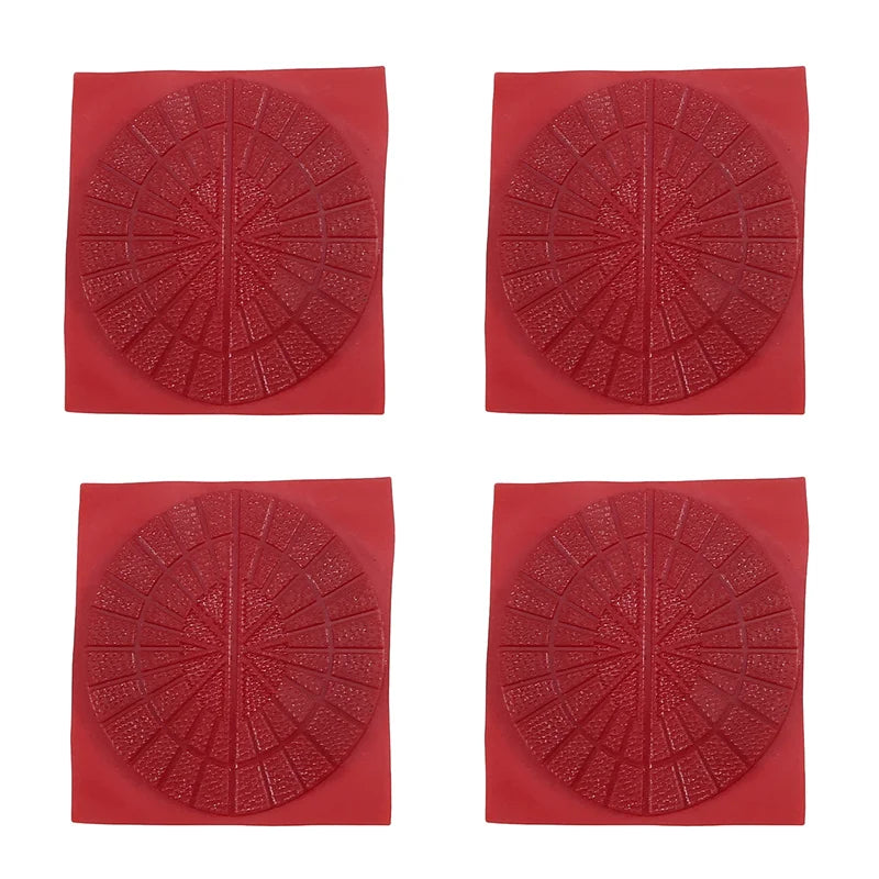 4Pcs Wear-resistant Outsole Insoles for Shoes Repair Anti-Slip Self-Adhesive Sole Protector Sticker Sneakers Heel Rubber ShoePad