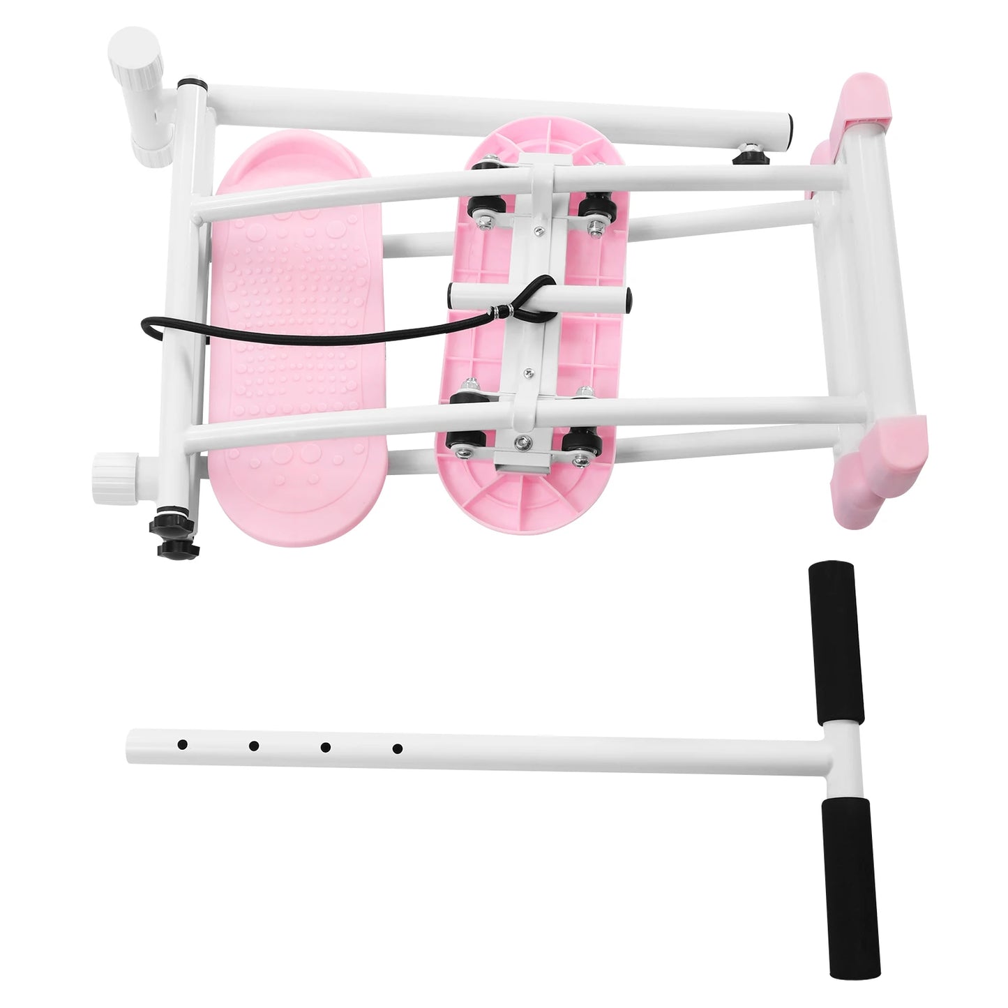 Foldable Pelvic Floor Muscle Fitness Equipment Adjustable Leg Exercise Equipment Ski Thin Legs Hip Exerciser pPink/Purple