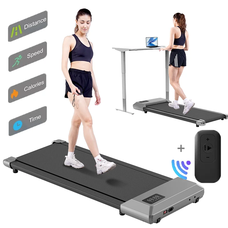 350lbs Treadmill for Home 2.5HP Treadmills Walking Pad LCD Digital Data Display 2in1 Walking Running Fitness Exercise Machine