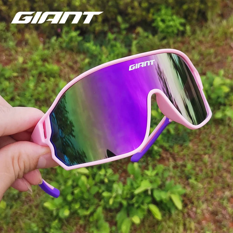 Giant cycling HD vision anti sweat and anti fog cycling glasses men's and women's sunglasses, outdoor sports with case