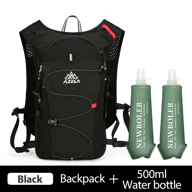 NEWBOLER Breathable Hydration Vest Trail Running Backpacks Lightweight Cycling Run Jogging Marathon Backpack Riding Climbing Bag