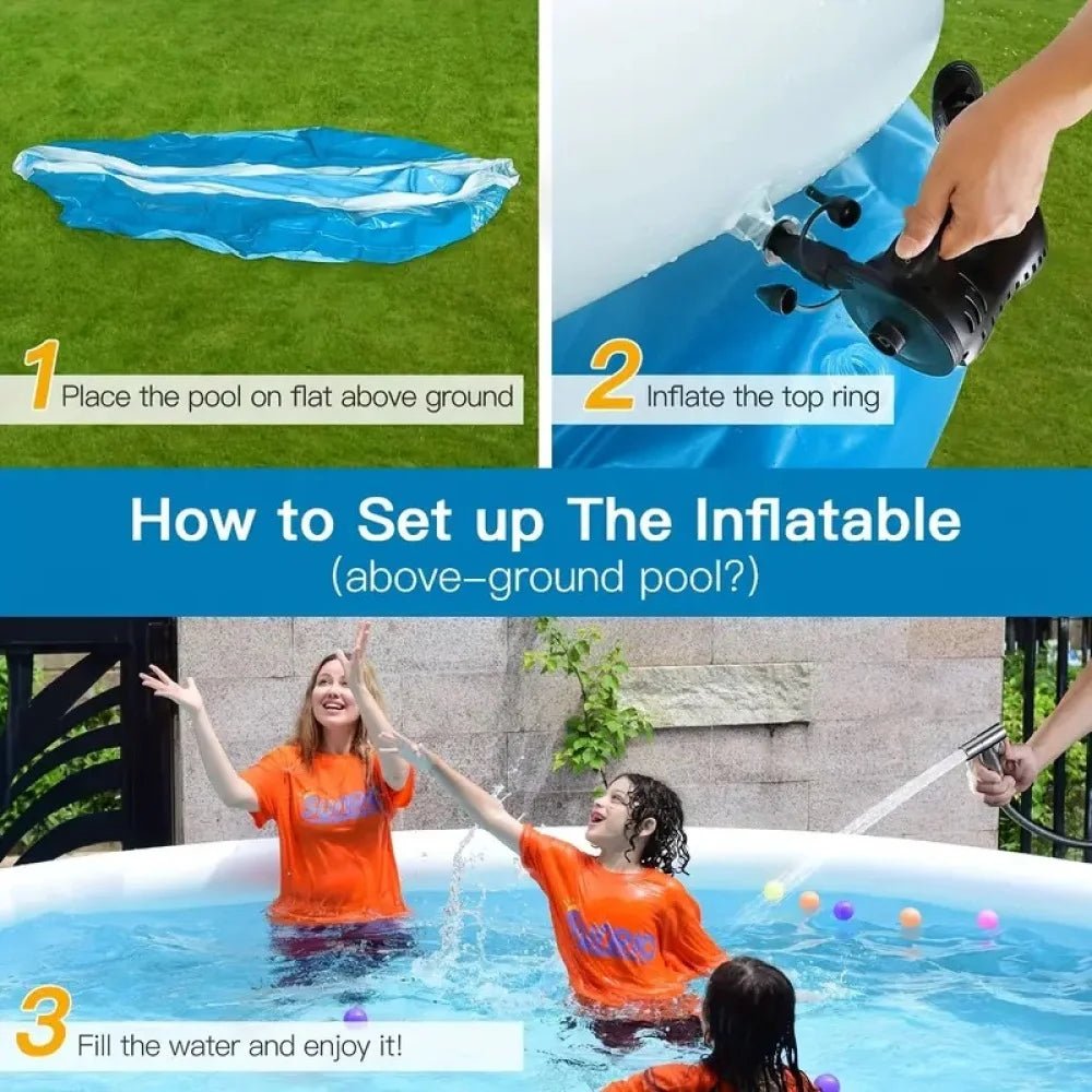 Accommodates 5– 7people Inflatable Swimming Pool, Extra-large Blow up Pool, Round Inflatable Pools Adult, Family Swimming Pool 305*76cm, Top Ring Summer Water Party Pools for Outdoor, Backyard - FitHealthHavenFitHealthHavenFitHealthHaven14:173;200007763:201336106United StatesBlueAccommodates 5– 7people Inflatable Swimming Pool, Extra-large Blow up Pool, Round Inflatable Pools Adult, Family Swimming Pool 305*76cm, Top Ring Summer Water Party Pools for Outdoor, Backyard
