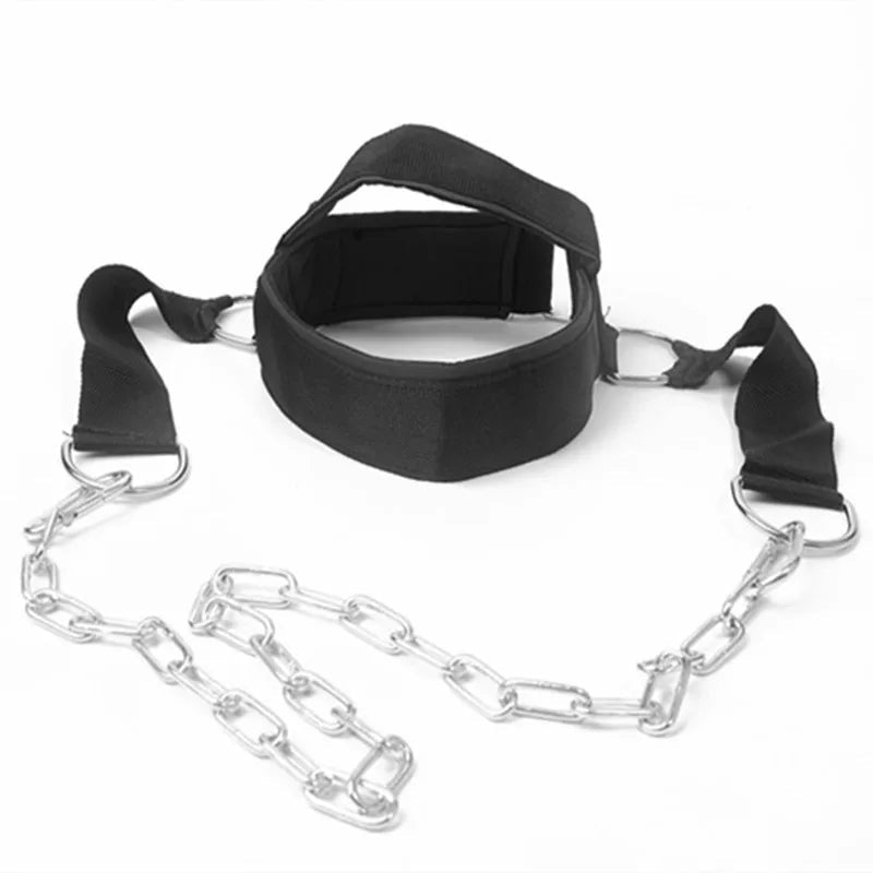 Adjustable Neck Power Training Strap Head Harness for Body Strength Exercise Weight Bearing Cap for Gym Fitness Training - FitHealthHavenFitHealthHavenFitHealthHaven14:200006154Black-With ChainBlack-With ChainAdjustable Neck Power Training Strap Head Harness for Body Strength Exercise Weight Bearing Cap for Gym Fitness Training