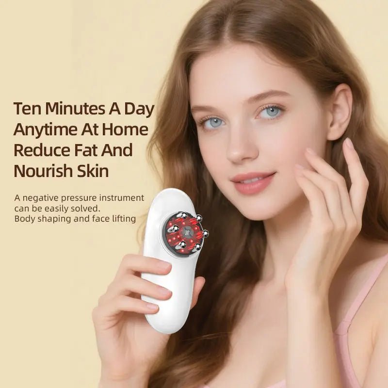 Anti Cellulite Tool and Skin Tightening Device Body Sculpting Massager Cellulite Removal Machine for Face Belly Arms Legs Waist - FitHealthHavenFitHealthHavenFitHealthHaven14:29WHITEAnti Cellulite Tool and Skin Tightening Device Body Sculpting Massager Cellulite Removal Machine for Face Belly Arms Legs Waist