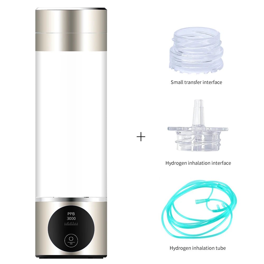 BlueVida New 8th Generation Nano Hydrogen Water Generator Bottle DuPont SPE/PEM Water Hydrogenator With H2 Inhaler-Touch Button - FitHealthHavenFitHealthHavenFitHealthHaven14:366ChampagneChampagneBlueVida New 8th Generation Nano Hydrogen Water Generator Bottle DuPont SPE/PEM Water Hydrogenator With H2 Inhaler-Touch Button