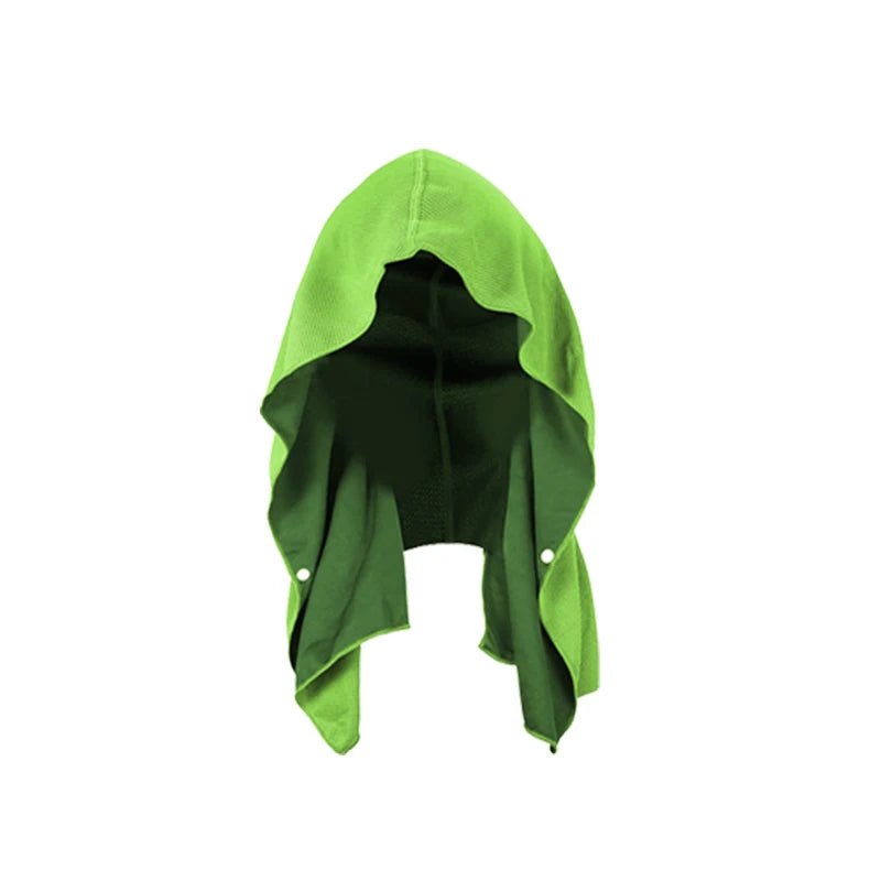 Cooling Hoodie Towel- Hood Towel, Evaporative Cool Technology, Cools Instantly When Wet, , Great for Sports, Fitness, Gym - FitHealthHavenFitHealthHavenFitHealthHaven14:175Green;200007763:201336100GreenChina MainlandCooling Hoodie Towel- Hood Towel, Evaporative Cool Technology, Cools Instantly When Wet, , Great for Sports, Fitness, Gym