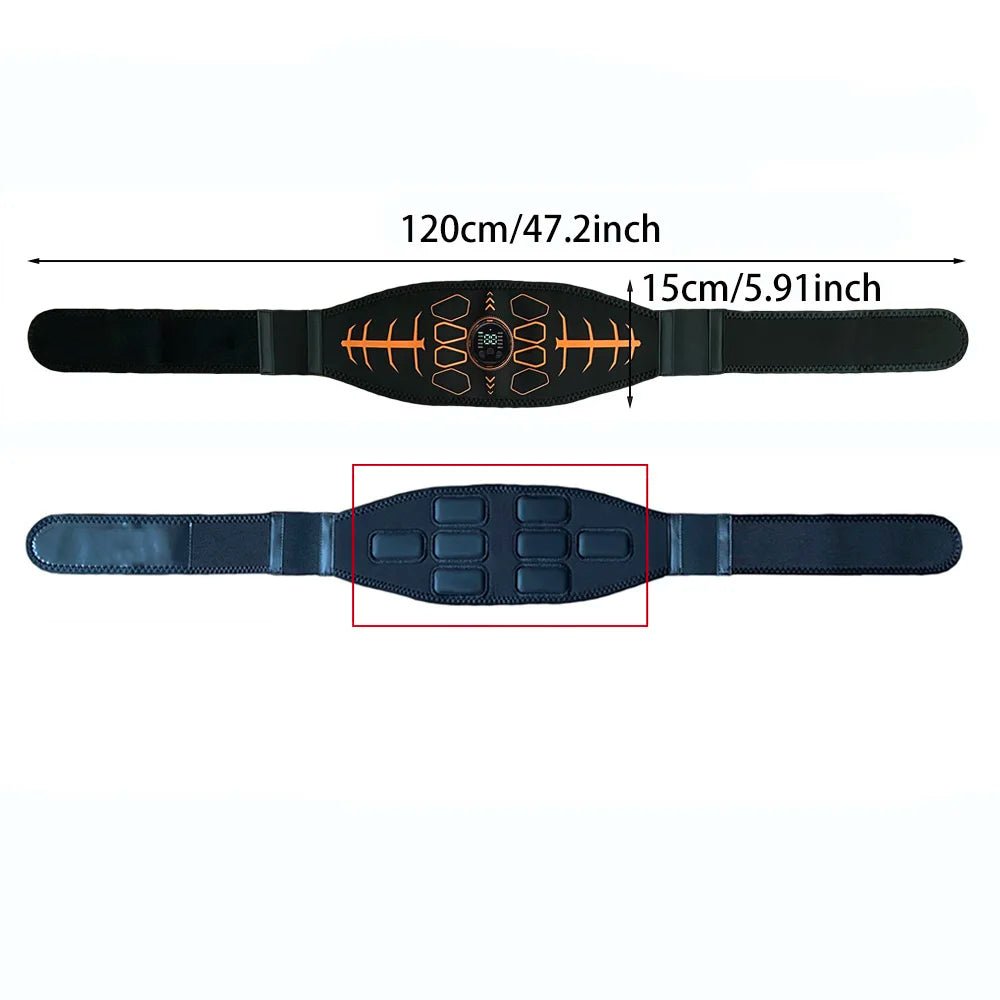 Smart Muscle Toner Abdominal Toning Belt Abs Trainer USB Recharge Body Massager Home Gym Training Fitness Equipment - FitHealthHavenFitHealthHavenFitHealthHaven14:10orange setorange setSmart Muscle Toner Abdominal Toning Belt Abs Trainer USB Recharge Body Massager Home Gym Training Fitness Equipment