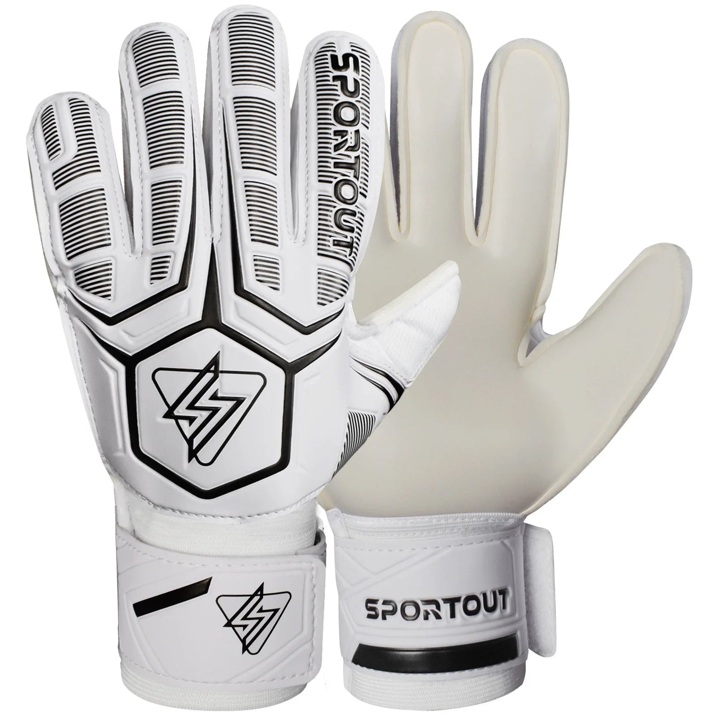 Sportout Goalie Gloves, Goalkeeper Gloves with Fingersave, Soccer Gloves, Breathable Soccer Goalie Gloves, 4mm Latex, for Kids - FitHealthHavenFitHealthHavenFitHealthHaven14:29White;325:1000140659White9Sportout Goalie Gloves, Goalkeeper Gloves with Fingersave, Soccer Gloves, Breathable Soccer Goalie Gloves, 4mm Latex, for Kids