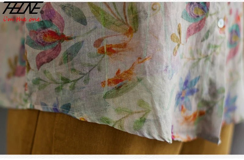 Women's Clothing Shirts Blouse Camisas Women Shirts Vintage Blusa Mujer Cotton Linen Casual Print Long Sleeve Flower Autumn - FitHealthHavenFitHealthHavenFitHealthHaven14:771;5:361385BeigeLWomen's Clothing Shirts Blouse Camisas Women Shirts Vintage Blusa Mujer Cotton Linen Casual Print Long Sleeve Flower Autumn