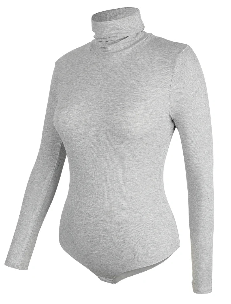 Women's Thermal Underwear Tops High Collar Long Sleeve Bodysuits Soft Keep Warm Cold Weather Compression Bottoming Shirts - FitHealthHavenFitHealthHavenFitHealthHaven14:691;200007763:201336100;5:361386GRAYMCHINAWomen's Thermal Underwear Tops High Collar Long Sleeve Bodysuits Soft Keep Warm Cold Weather Compression Bottoming Shirts
