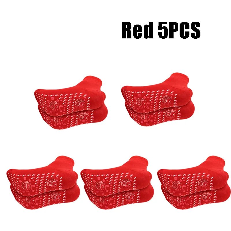 1-10pairs Tourmaline Self-Heating Socks Winter Warm Thermal Health Care Socks Floor Socks Absorption Deodorant Warm Socks - FitHealthHavenFitHealthHavenFitHealthHaven14:10Red 5PCSRed 5PCS1-10pairs Tourmaline Self-Heating Socks Winter Warm Thermal Health Care Socks Floor Socks Absorption Deodorant Warm Socks