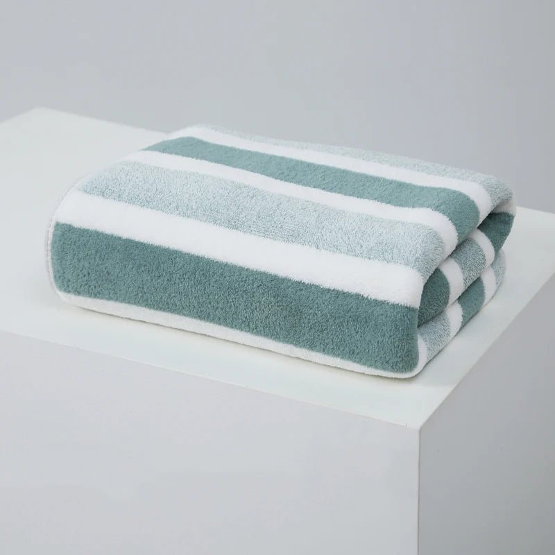 1 Pc Thickened Absorbent Bath Towel Soft Face Towel for Home - FitHealthHavenFitHealthHavenFitHealthHaven14:193green;5:9492737570x130cmgreen70x130cm1 Pc Thickened Absorbent Bath Towel Soft Face Towel for Home