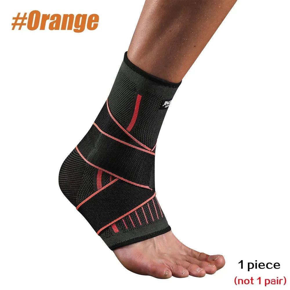 1 Pcs Ankle Brace Compression Sleeve, Adjustable Ankle Support Strap for Sprained, Plantar Fasciitis, Injury Recovery, Running - FitHealthHavenFitHealthHavenFitHealthHaven14:200025551Orange;5:361385OrangeL1 Pcs Ankle Brace Compression Sleeve, Adjustable Ankle Support Strap for Sprained, Plantar Fasciitis, Injury Recovery, Running