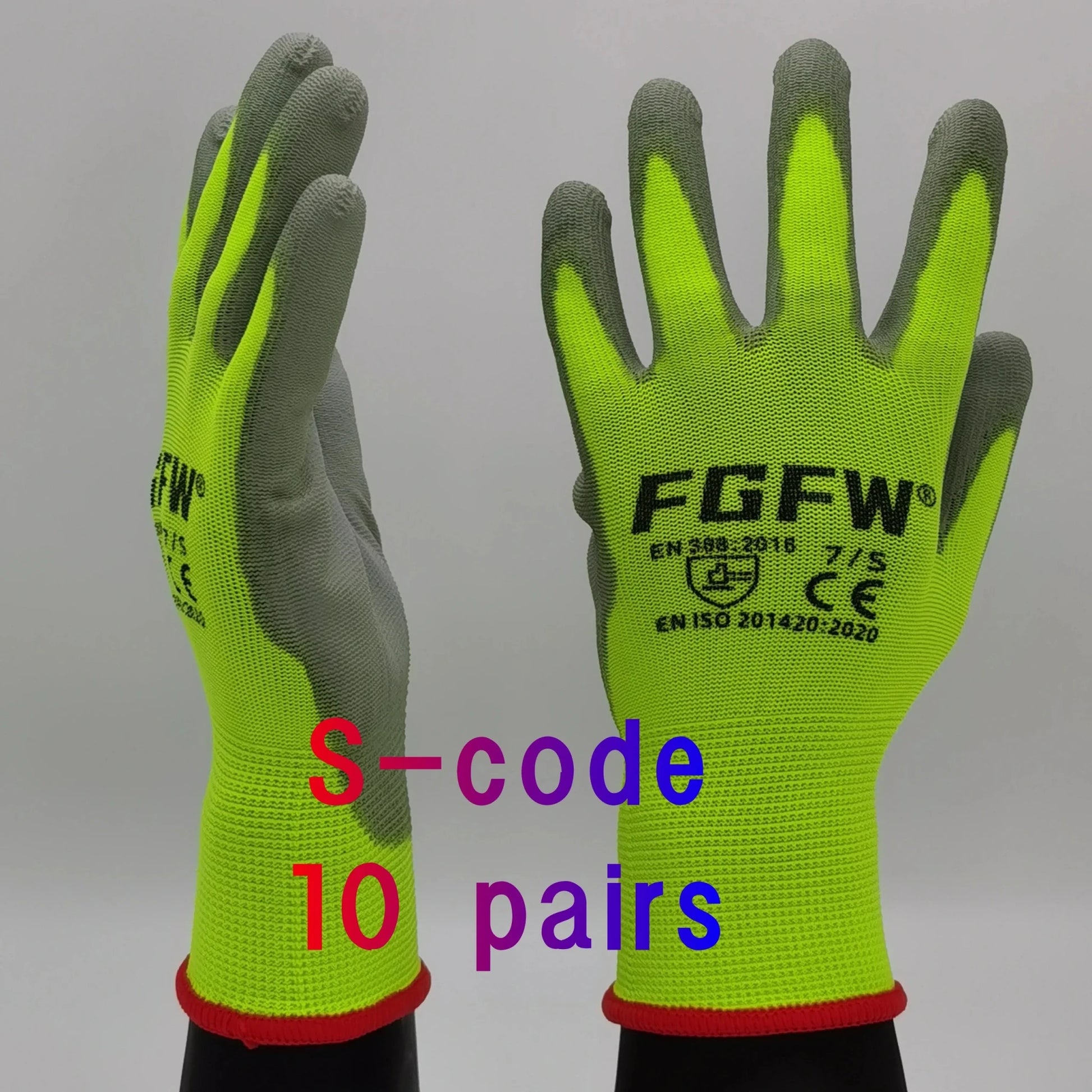 10 Pairs PU Coated Work Gloves - Lightweight, Durable Safety Gloves EN 388/ISO20471 Certified, Sizes S/M/L/XL - FitHealthHavenFitHealthHavenFitHealthHaven14:273312254S-code 10pairsS-code 10pairs10 Pairs PU Coated Work Gloves - Lightweight, Durable Safety Gloves EN 388/ISO20471 Certified, Sizes S/M/L/XL