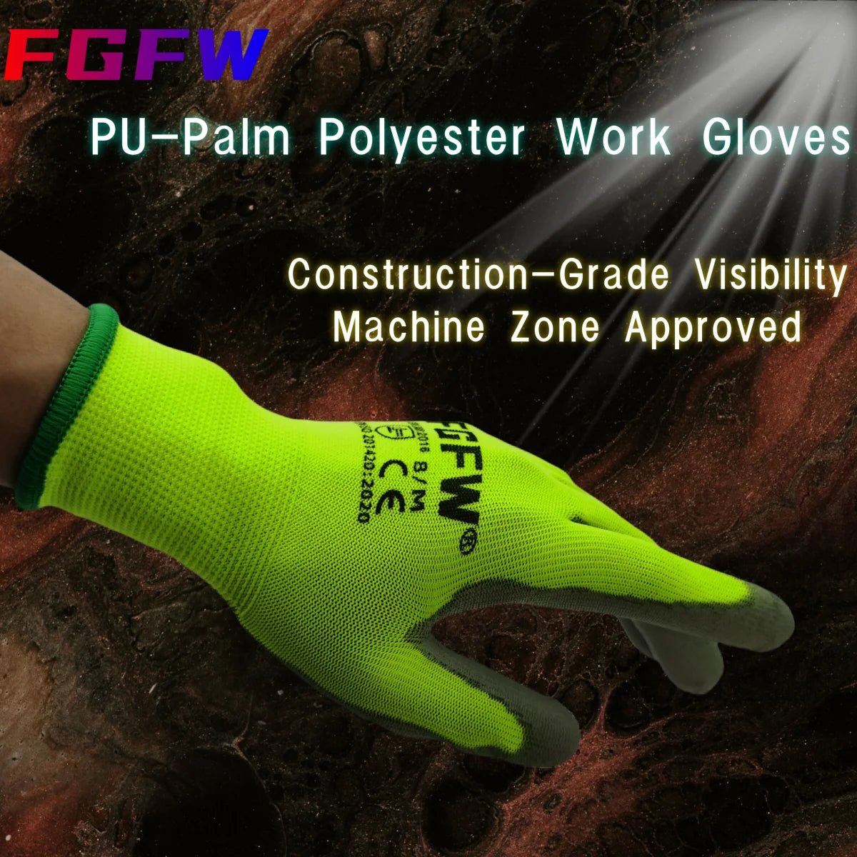 10 Pairs PU Coated Work Gloves - Lightweight, Durable Safety Gloves EN 388/ISO20471 Certified, Sizes S/M/L/XL - FitHealthHavenFitHealthHavenFitHealthHaven14:200000195L-code 10pairsL-code 10pairs10 Pairs PU Coated Work Gloves - Lightweight, Durable Safety Gloves EN 388/ISO20471 Certified, Sizes S/M/L/XL