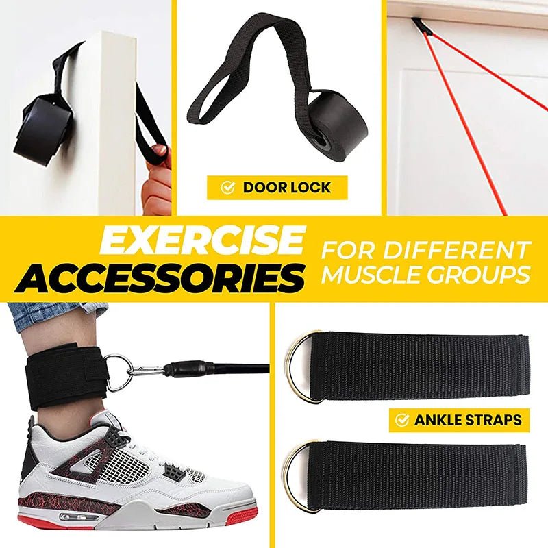 11pcs/Set Pull Rope, Resistance Bands, Portable Fitness Equipment, Ankle Strap, Chest Expander, Elastic Exercise Band - FitHealthHavenFitHealthHavenFitHealthHaven14:193;200009142:100010420black1111pcs/Set Pull Rope, Resistance Bands, Portable Fitness Equipment, Ankle Strap, Chest Expander, Elastic Exercise Band