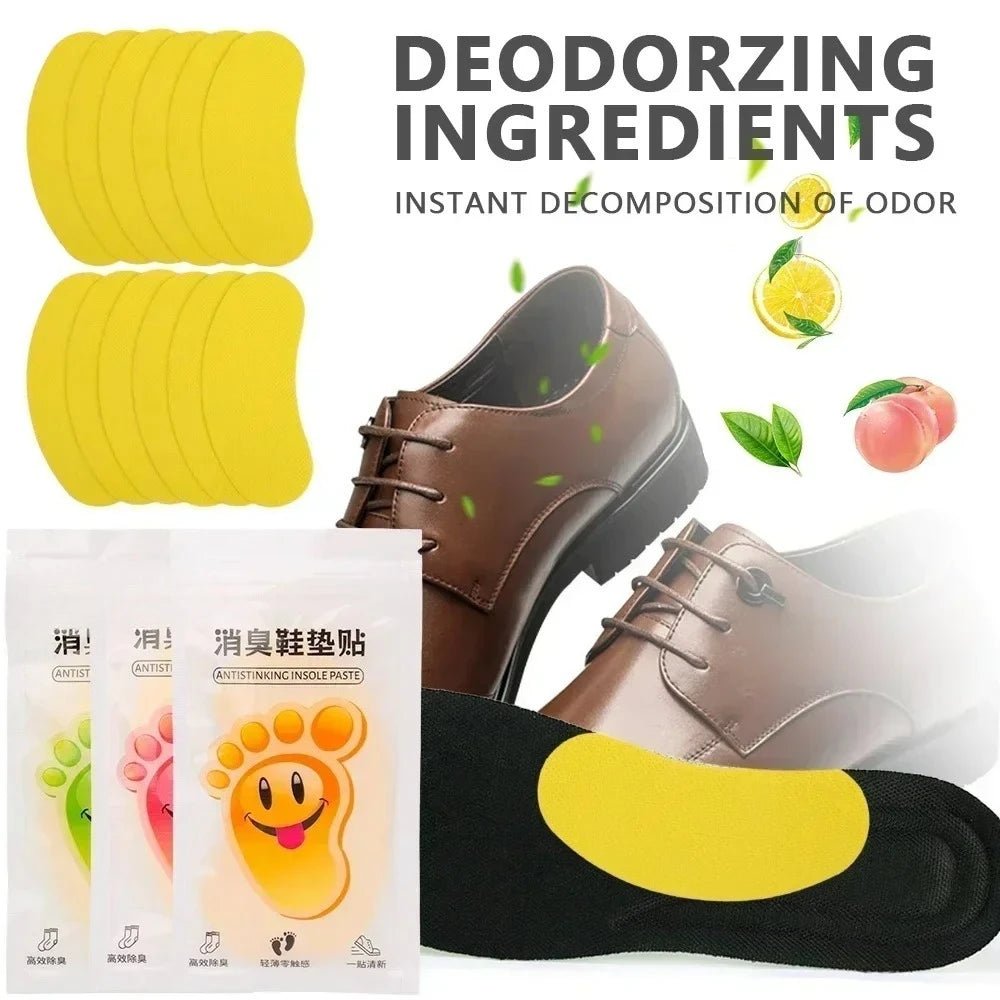 12-60pcs Shoes Odor Remover Deodorant Patch Lemon Athlete's Foot Soothing Insole Stickers Antibacterial Antiperspirant Foot Care - FitHealthHavenFitHealthHavenFitHealthHaven14:173White tea;200000124:20000028224pcs;200007763:201336100White tea24pcsCHINA12-60pcs Shoes Odor Remover Deodorant Patch Lemon Athlete's Foot Soothing Insole Stickers Antibacterial Antiperspirant Foot Care