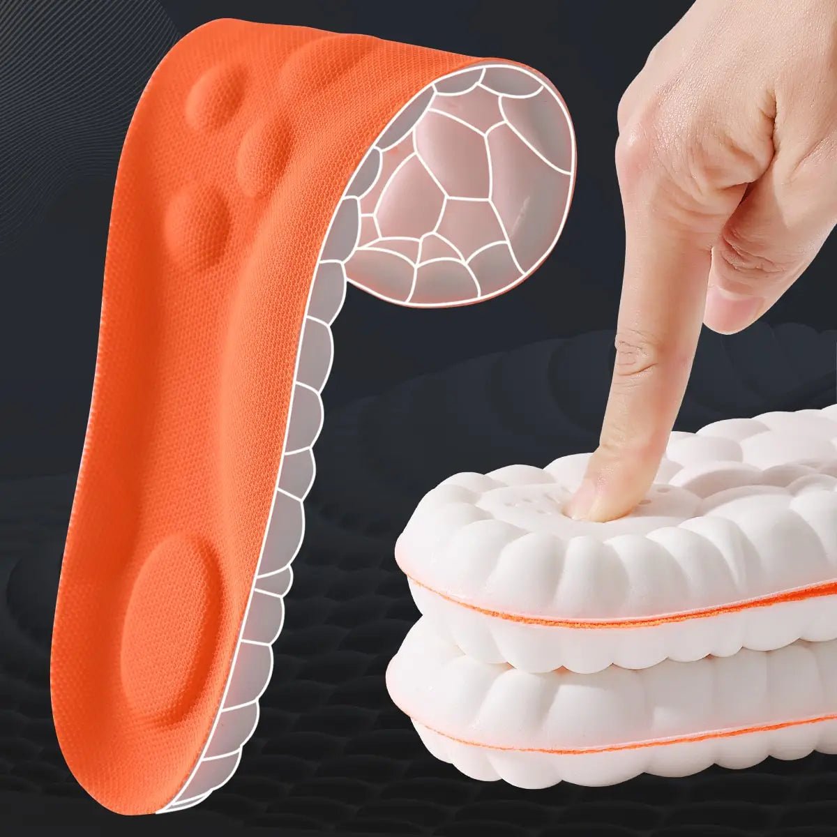 1/2/4pairs Latex Sport Insoles Soft High Elasticity Shoe Pads Orthotic Breathable Shock Absorption Cushion Arch Support Insole - FitHealthHavenFitHealthHavenFitHealthHaven14:3508521pair-Orange;200000124:200000281EU37-381pair-OrangeEU37-381/2/4pairs Latex Sport Insoles Soft High Elasticity Shoe Pads Orthotic Breathable Shock Absorption Cushion Arch Support Insole