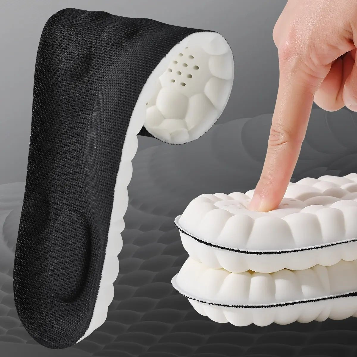 1/2/4pairs Latex Sport Insoles Soft High Elasticity Shoe Pads Orthotic Breathable Shock Absorption Cushion Arch Support Insole - FitHealthHavenFitHealthHavenFitHealthHaven14:1931pair-Black;200000124:200000282EU41-421pair-BlackEU41-421/2/4pairs Latex Sport Insoles Soft High Elasticity Shoe Pads Orthotic Breathable Shock Absorption Cushion Arch Support Insole
