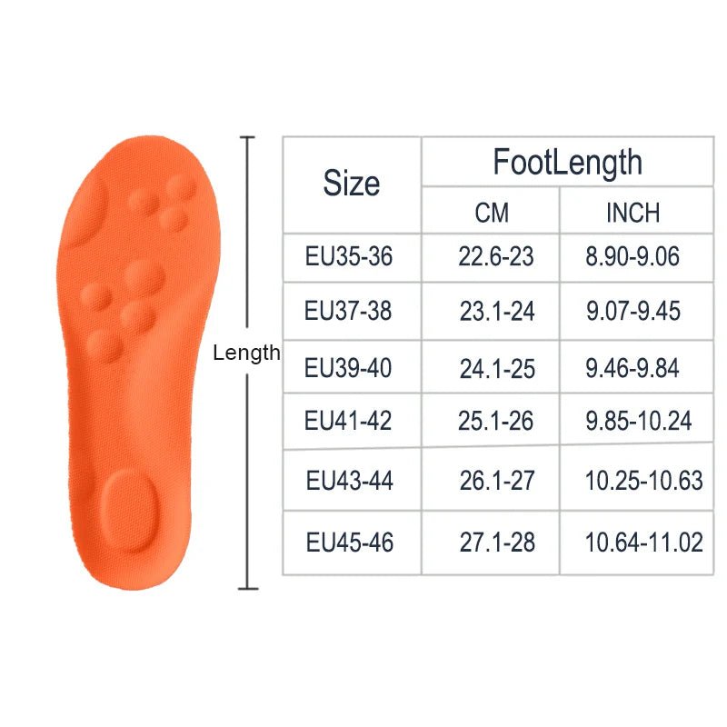1/2/4pairs Latex Sport Insoles Soft High Elasticity Shoe Pads Orthotic Breathable Shock Absorption Cushion Arch Support Insole - FitHealthHavenFitHealthHavenFitHealthHaven14:4962pairs-Orange;200000124:151EU43-442pairs-OrangeEU43-441/2/4pairs Latex Sport Insoles Soft High Elasticity Shoe Pads Orthotic Breathable Shock Absorption Cushion Arch Support Insole