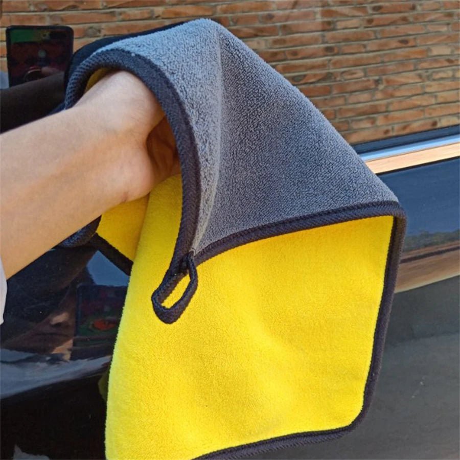 1/2/6pcs Microfiber Cleaning Towel Thicken Soft Drying Cloth Car Body Washing Towels Double Layer Clean Rags Car Accessories - FitHealthHavenFitHealthHavenFitHealthHaven14:19330x60 2pc30x60 2pc1/2/6pcs Microfiber Cleaning Towel Thicken Soft Drying Cloth Car Body Washing Towels Double Layer Clean Rags Car Accessories
