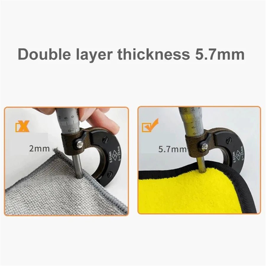 1/2/6pcs Microfiber Cleaning Towel Thicken Soft Drying Cloth Car Body Washing Towels Double Layer Clean Rags Car Accessories - FitHealthHavenFitHealthHavenFitHealthHaven14:19330x60 2pc30x60 2pc1/2/6pcs Microfiber Cleaning Towel Thicken Soft Drying Cloth Car Body Washing Towels Double Layer Clean Rags Car Accessories
