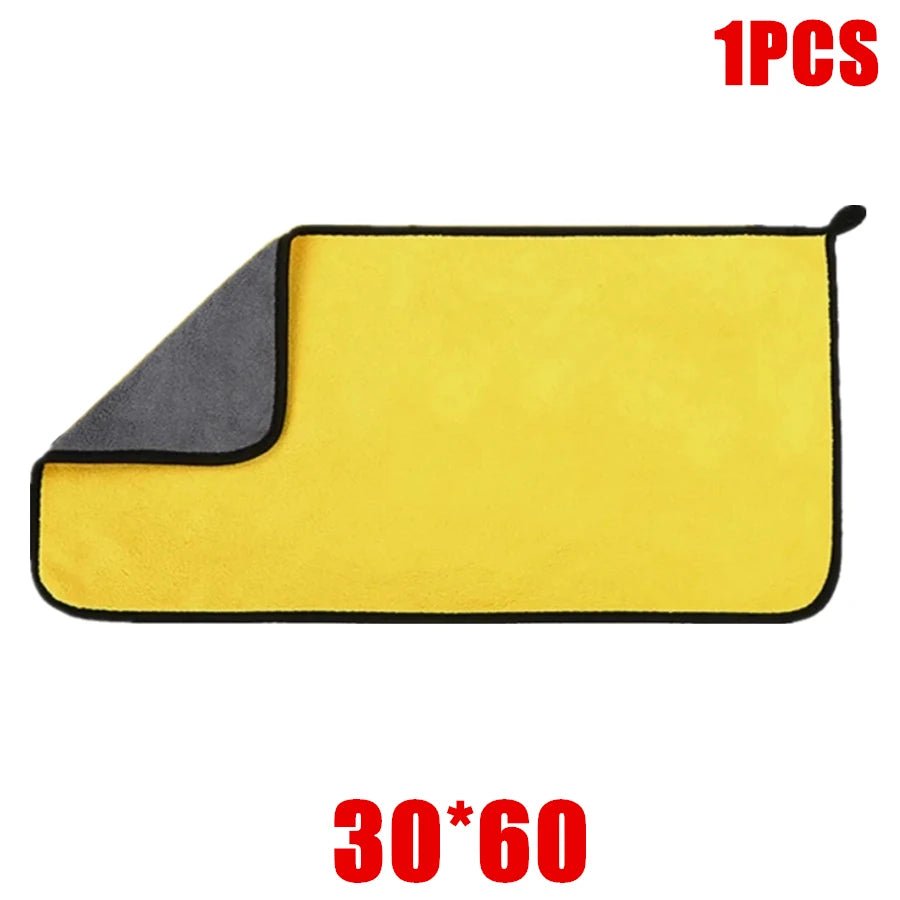 1/2/6pcs Microfiber Cleaning Towel Thicken Soft Drying Cloth Car Body Washing Towels Double Layer Clean Rags Car Accessories - FitHealthHavenFitHealthHavenFitHealthHaven14:36630x60 1pc30x60 1pc1/2/6pcs Microfiber Cleaning Towel Thicken Soft Drying Cloth Car Body Washing Towels Double Layer Clean Rags Car Accessories