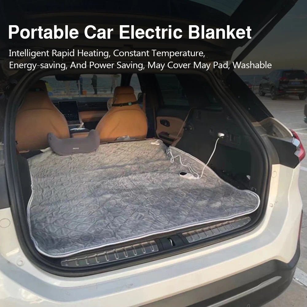 12V Heating Mat Plush Thicker Heated Heater Mattress Thermostat Travel Winter Body Warmer For RV SUVs Car Electric Blanket - FitHealthHavenFitHealthHavenFitHealthHaven14:20000488912V Electric Blanket;5:361386120X150cm12V Electric Blanket120X150cm12V Heating Mat Plush Thicker Heated Heater Mattress Thermostat Travel Winter Body Warmer For RV SUVs Car Electric Blanket