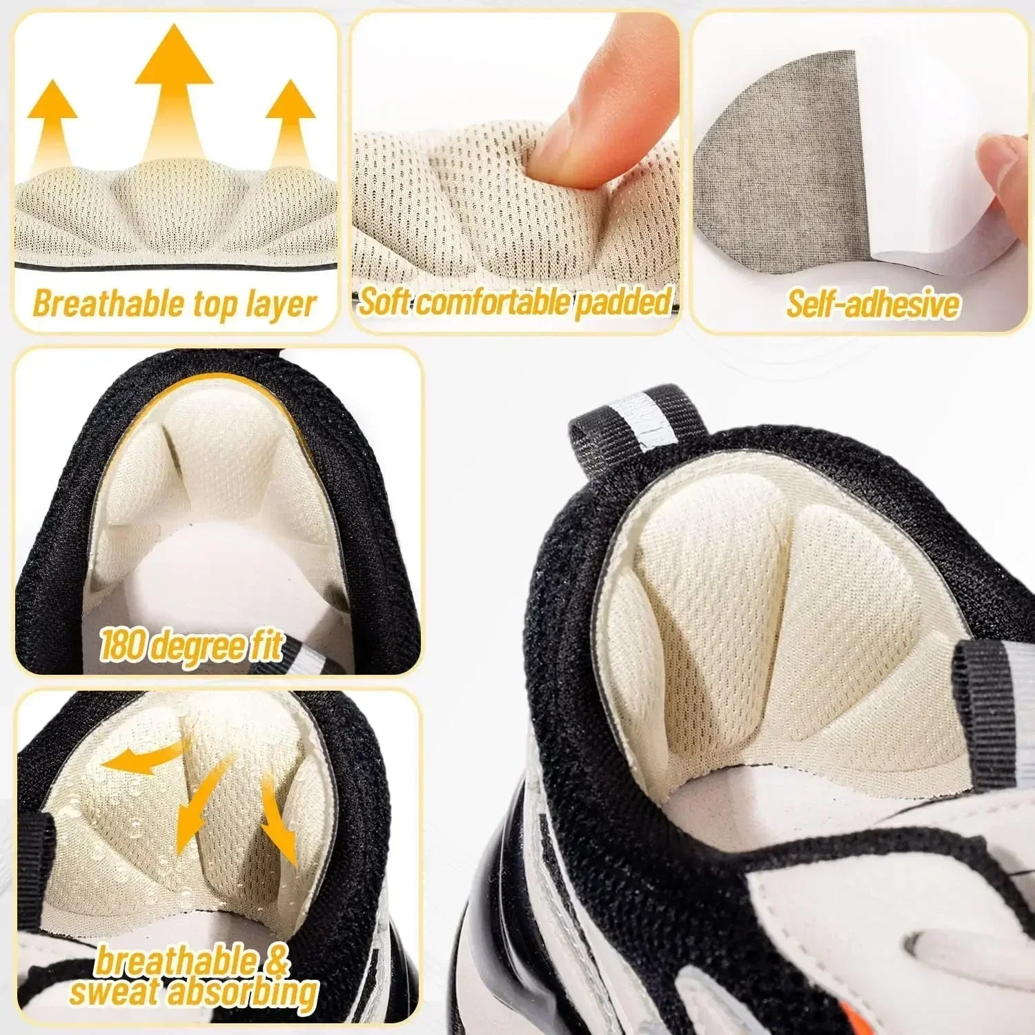 1/4Pairs Heel Stickers Insoles Patch Anti-Pain Pads Heel Care Heel Protector Antiwear Feet Soft Pad Relief Anti-wear Cushions - FitHealthHavenFitHealthHavenFitHealthHaven14:1052skin-8pcsskin-8pcs1/4Pairs Heel Stickers Insoles Patch Anti-Pain Pads Heel Care Heel Protector Antiwear Feet Soft Pad Relief Anti-wear Cushions