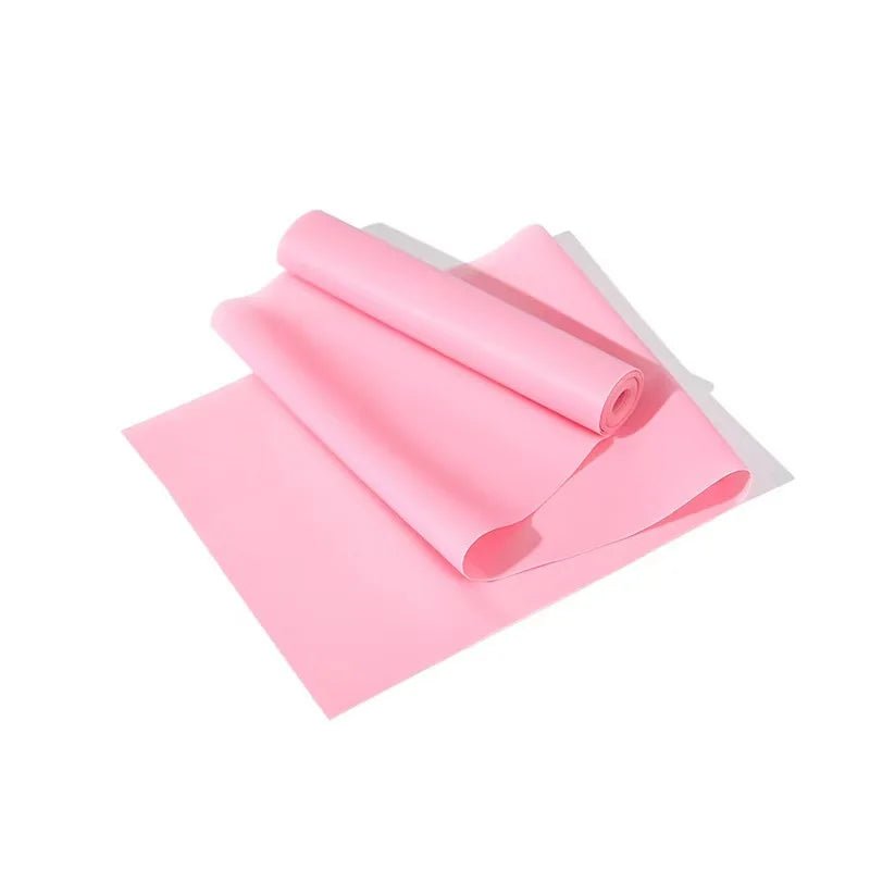1pc 150cm*15cm yoga tension sheet elastic band resistance band elastic stretch band fitness plastic supplies can be cut - FitHealthHavenFitHealthHavenFitHealthHaven14:1052pink-1pcpink-1pc1pc 150cm*15cm yoga tension sheet elastic band resistance band elastic stretch band fitness plastic supplies can be cut