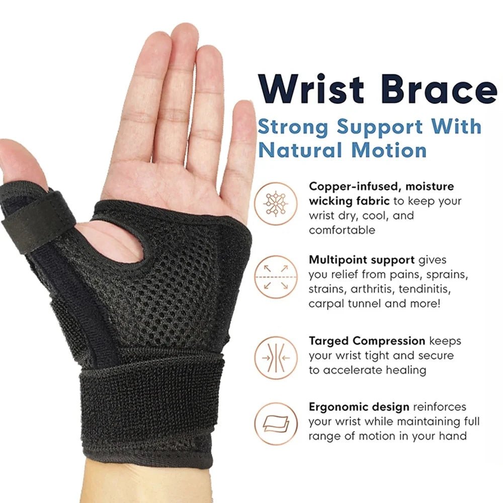 1PC Adjustable Thumb Spica Splint, Thumb Stabilizer Wrist Brace Support for Men and Women Carpal Tunnel arthritis, Tenosynovitis - FitHealthHavenFitHealthHavenFitHealthHaven14:291PC Pink1PC Pink1PC Adjustable Thumb Spica Splint, Thumb Stabilizer Wrist Brace Support for Men and Women Carpal Tunnel arthritis, Tenosynovitis