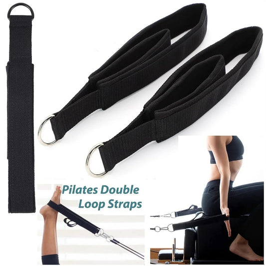 1PC Double Ring Elastic Yoga Pilates Bed Exercise Accessory Ankle Buckle Pilates Stretch Strap Resistance Band Elastic Cord - FitHealthHavenFitHealthHavenFitHealthHaven14:771black-1pcsblack-1pcs1PC Double Ring Elastic Yoga Pilates Bed Exercise Accessory Ankle Buckle Pilates Stretch Strap Resistance Band Elastic Cord
