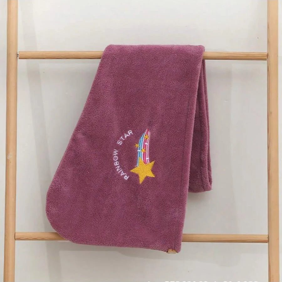 1Pc Embroidery Style Hair Drying Cap, Coral Fleece Thickened Hair Towel for Bathroom, Women's Absorbent Quick Drying Shower Cap, - FitHealthHavenFitHealthHavenFitHealthHaven14:496PURPLE1Pc Embroidery Style Hair Drying Cap, Coral Fleece Thickened Hair Towel for Bathroom, Women's Absorbent Quick Drying Shower Cap,