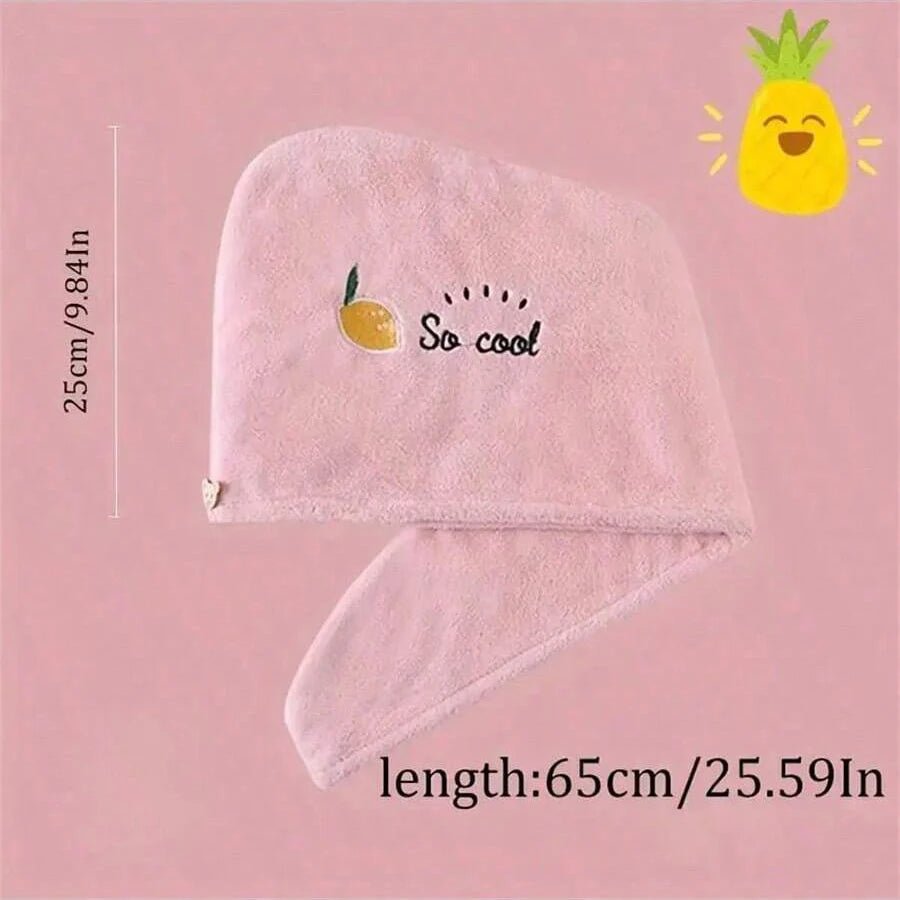 1Pc Embroidery Style Hair Drying Cap, Coral Fleece Thickened Hair Towel for Bathroom, Women's Absorbent Quick Drying Shower Cap, - FitHealthHavenFitHealthHavenFitHealthHaven14:200004870DEEP BLUE1Pc Embroidery Style Hair Drying Cap, Coral Fleece Thickened Hair Towel for Bathroom, Women's Absorbent Quick Drying Shower Cap,