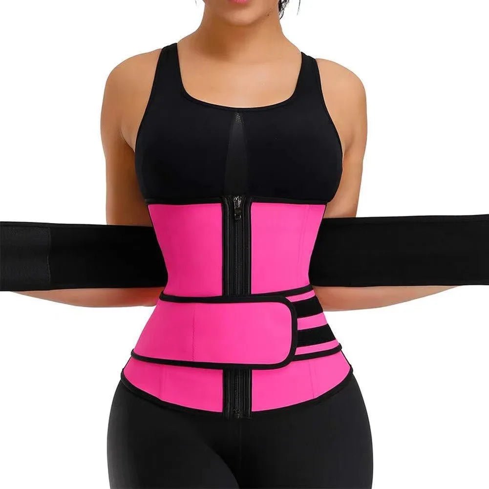 1pc Waist Trainer Slimming Body Shaper Fitness Belt Weight Loss Fat Burning Sport Girdle Sweat Trimmer Workout Cincher Shapewear - FitHealthHavenFitHealthHavenFitHealthHaven14:10MH;5:100014064MHS1pc Waist Trainer Slimming Body Shaper Fitness Belt Weight Loss Fat Burning Sport Girdle Sweat Trimmer Workout Cincher Shapewear