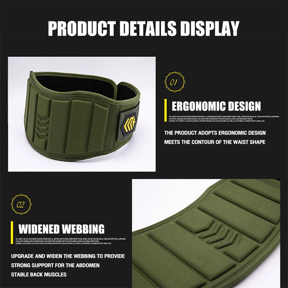 1PC Widened Waist Belt Barbell Protector Powerlifting Strength Training Gym Fitness Weightlifting Lightweight EVA Belts for Back - FitHealthHavenFitHealthHavenFitHealthHaven14:366Black;5:361385BlackL1PC Widened Waist Belt Barbell Protector Powerlifting Strength Training Gym Fitness Weightlifting Lightweight EVA Belts for Back