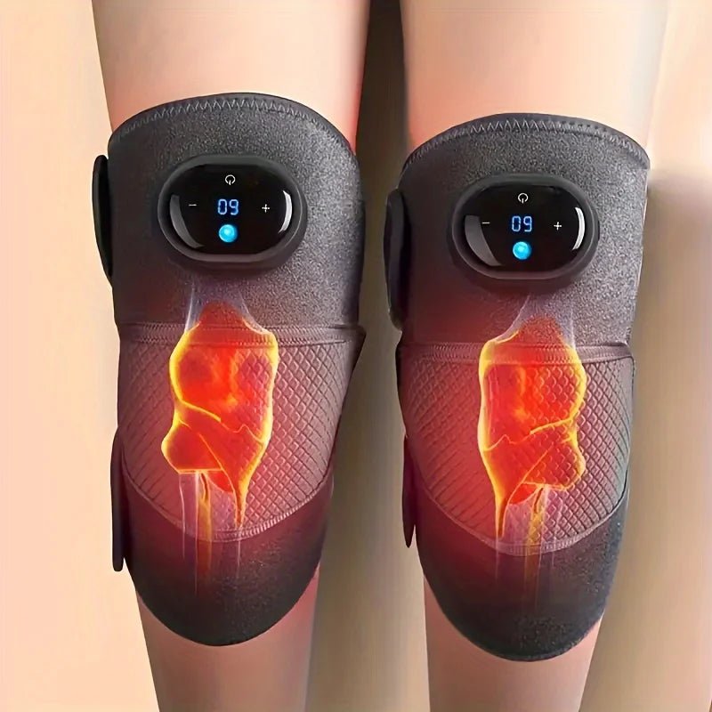 1Pc/2Pcs Heated Knee Massager, 3-in-1 Heated Knee, Elbow, and Shoulder Wrap, Vibrating Knee Heating Pad, 3 Adjustable Vibration and Heating Modes, Heating Pad for Knee, Elbow, Shoulder, and Leg Relaxation (Dual-Use Device) - FitHealthHavenFitHealthHavenFitHealthHaven14:1931Pcs Black1Pcs Black1Pc/2Pcs Heated Knee Massager, 3-in-1 Heated Knee, Elbow, and Shoulder Wrap, Vibrating Knee Heating Pad, 3 Adjustable Vibration and Heating Modes, Heating Pad for Knee, Elbow, Shoulder, and Leg Relaxation (D