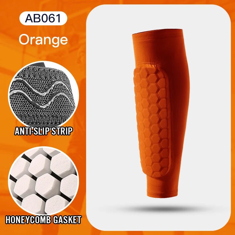 1Pcs Football Shin Guard Socks Sleeves with Foam,Calf Compression Sleeve Honeycomb Pads,Sports Legging & Soccer Equipment - FitHealthHavenFitHealthHavenFitHealthHaven14:771orange;5:361386orangeM1Pcs Football Shin Guard Socks Sleeves with Foam,Calf Compression Sleeve Honeycomb Pads,Sports Legging & Soccer Equipment