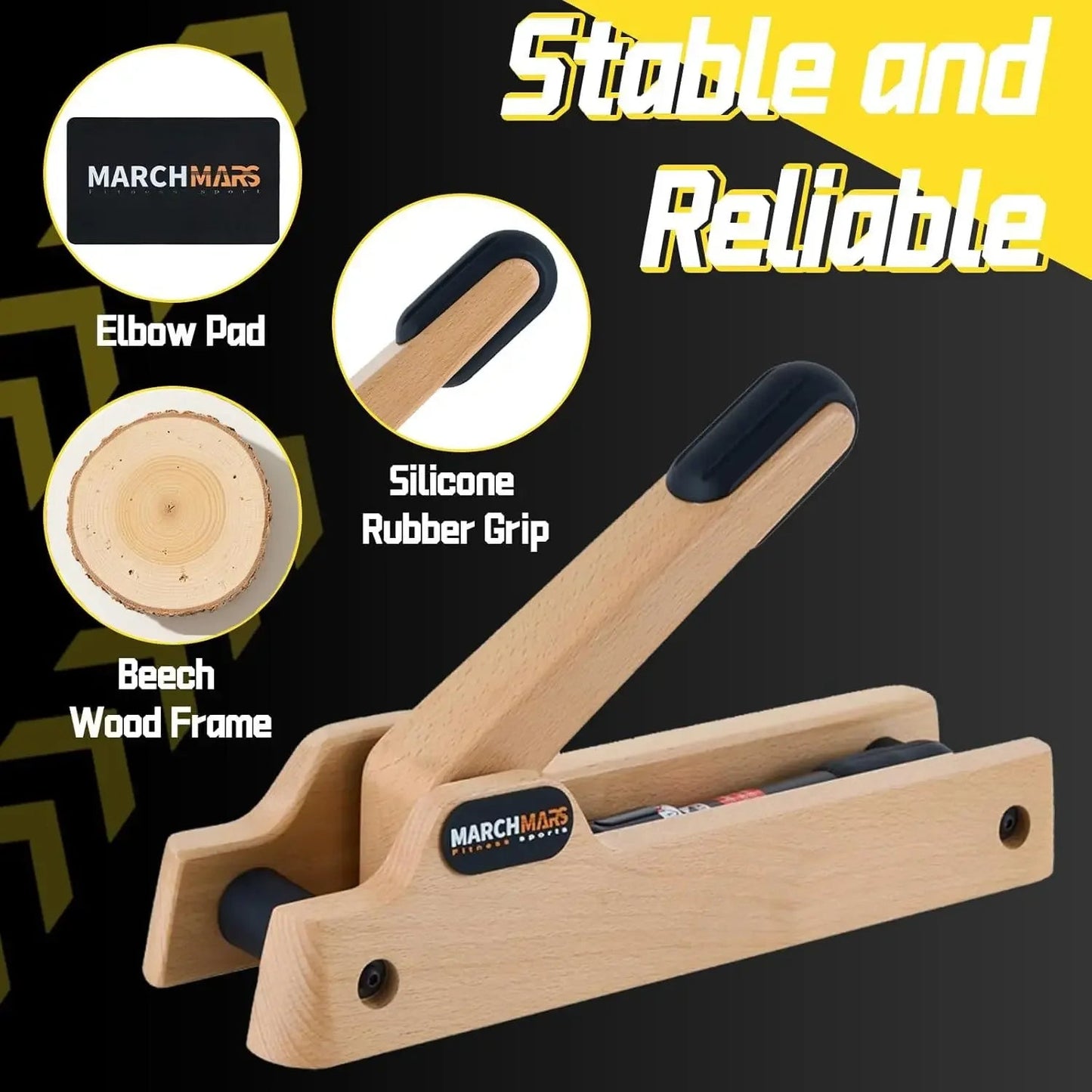 1Pcs Wooden Arm Wrestling Trainer Biceps Grip Training Equipment Gym Home Fitness Equipment - FitHealthHavenFitHealthHavenFitHealthHaven14:77144x12.5x10cm44x12.5x10cm1Pcs Wooden Arm Wrestling Trainer Biceps Grip Training Equipment Gym Home Fitness Equipment
