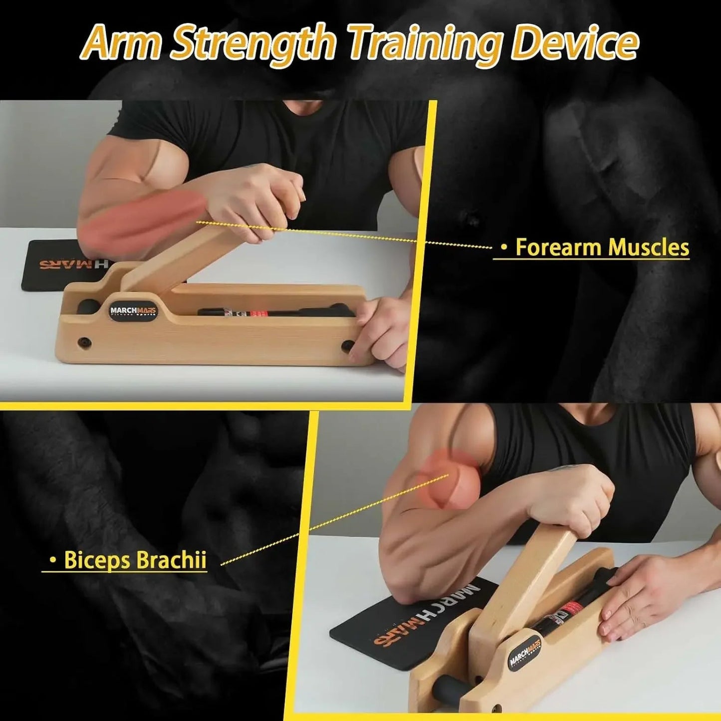 1Pcs Wooden Arm Wrestling Trainer Biceps Grip Training Equipment Gym Home Fitness Equipment - FitHealthHavenFitHealthHavenFitHealthHaven14:77144x12.5x10cm44x12.5x10cm1Pcs Wooden Arm Wrestling Trainer Biceps Grip Training Equipment Gym Home Fitness Equipment