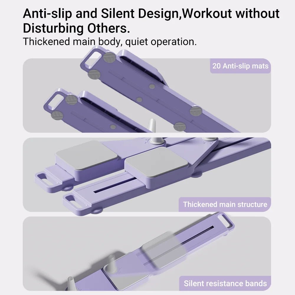 2-in-1 Abs & Ski Board - Portable Core/Leg Trainer, Split Pilates-Reformer for Home Gym, Lightweight Full-Body Fitness - FitHealthHavenFitHealthHavenFitHealthHaven14:496Purple Basic;200007763:201336106Purple BasicUnited States2-in-1 Abs & Ski Board - Portable Core/Leg Trainer, Split Pilates-Reformer for Home Gym, Lightweight Full-Body Fitness
